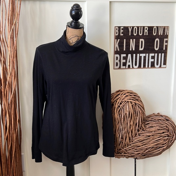 Sonoma Black Turtleneck - Picture 1 of 5